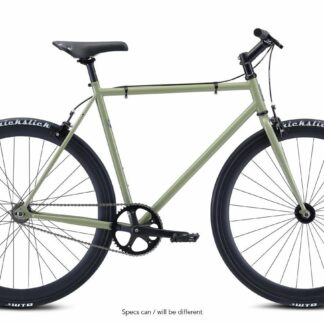 Fuji Declaration Single Speed Urban Bike 2022 Khaki Green RH 49cm