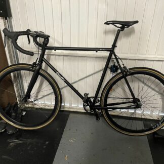 Quella Nero Black Fixed/Single speed Bike 61cm