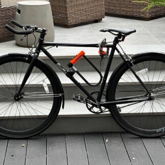 Quella Nero - Colour:Black- Single Speed Bike - Size:Small w/Mudguard and U-lock